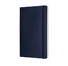 Notatnik Moleskine L duży (13x21cm) w Kropki Szafirowy/Granatowy Miękka oprawa (Moleskine Dotted Notebook Large Soft Sapphire Blue) - 8055002854764