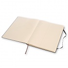 Notatnik profesjonalny XL(19x25cm) czarny twarda oprawa (Moleskine Professional Notebook Black Extra Large Hard Cover)