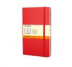 Notatnik Moleskine L duży (13x21cm) w Linie Czerwony Twarda oprawa (Moleskine Ruled Notebook Large Hard Scarlet Red) - 9788862930048