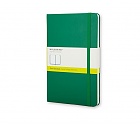 Notatnik Moleskine L(13x21cm) czysty butelkowa zieleń twarda oprawa (Moleskine Plain Notebook Large Oxide-Green)