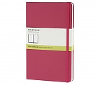 Notatnik Moleskine L duży (13x21cm) Czysty Magenta / Ciemny Róż Twarda oprawa (Moleskine Plain Notebook Large Magenta Hard Cover) - 9788866136477