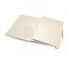 Notatnik Moleskine XL ekstra duży (19x25 cm) Czysty Beżowy Miękka oprawa (Moleskine Plain Notebook Extra Large Beige Soft Cover) - 9788867323821
