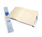 Notatnik Moleskine XL(19x25cm) czysty morski ciemny miękka oprawa (Moleskine Plain Notebook Extra Large Reef Blue)