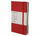 Adresownik Moleskine P(9x14cm) alfabetyczny czerwony twarda oprawa (Moleskine Address Book Pocket Red)