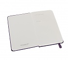 Notatnik Moleskine P kieszonkowy (9x14 cm) w Kratkę Fioletowy Twarda oprawa (Moleskine Squared Notebook Pocket Hard Violet) -  9788866136439