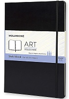 Szkicownik Moleskine Art Sketchbook A4 (21x30 cm) Czarny Twarda oprawa (Moleskine Art Sketchbook A4 Black Hard Cover) - 9788862931939