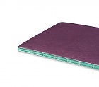 Zeszyt Moleskine Chapters w kropki [9,5x18cm], purpurowy (Moleskine Chapters Journal Slim Medium Dotted)
