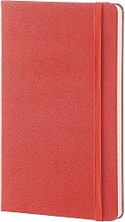 Notatnik Moleskine L duży (13x21cm) w Kratkę Pomarańczowy Koralowy Twarda oprawa (Moleskine Squared Notebook Large Coral Orange Hard Cover) - 8051272893779