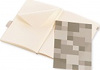 Zestaw 2 zeszytów Moleskine Volant P kieszonkowy (9x14 cm) w Linie Białe Miękka oprawa (Moleskine Volant Set of 2 Pocket Ruled Journals White Soft Cover) - 9788867320486