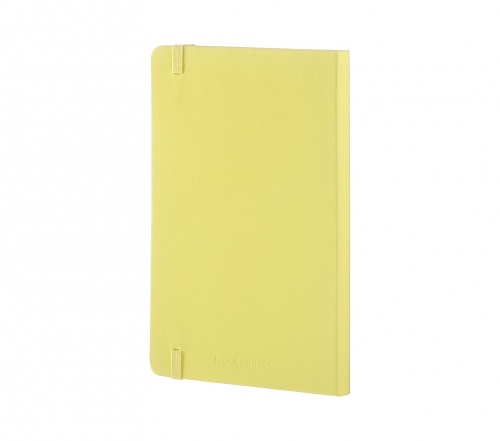 Notatnik Moleskine L duży (13x21cm) w Linie Cytrynowy Twarda oprawa (Moleskine Ruled Notebook Large Hard Citron Yellow) - 8051272893632