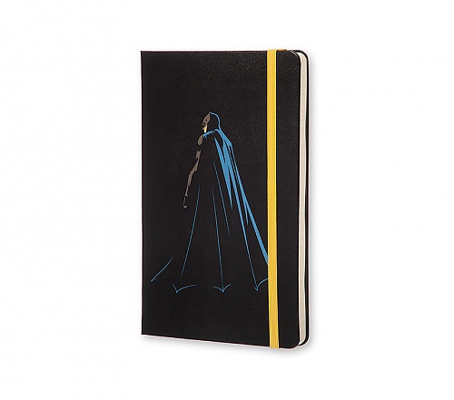 Batman Vs Superman - Notes Moleskine Batman w linię, duży [13x21cm] (Batman Vs Superman Limited Edition Notebook Large Ruled Hard Black (Batman))