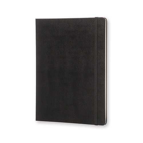 Notatnik profesjonalny XL(19x25cm) czarny twarda oprawa (Moleskine Professional Notebook Black Extra Large Hard Cover)