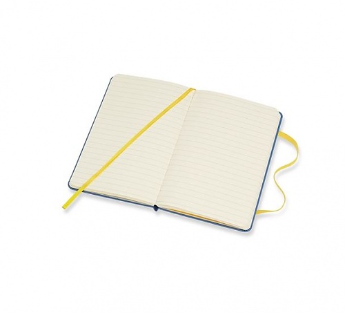 Notes Moleskine Minionki w linię, kieszonkowy [9x14cm], niebieski twarda oprawa (Moleskine Minion Limited Edition Notebook Pocket Ruled Hard) - 8055002855372
