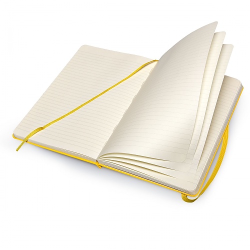 Notes Moleskine SIMPSONOWIE  P (9X14cm) w linie, żółta twarda oprawa (Moleskine The Simpsons Pocket Ruled Yellow hard cover)