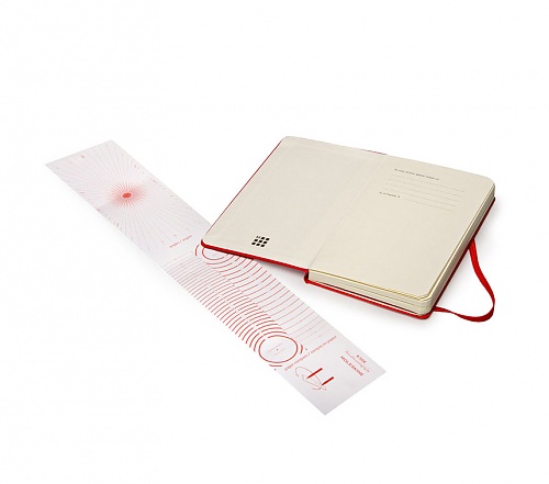 [STARY]Notatnik Moleskine Sketchbook Szkicownik P(9x14cm) czerwony twarda oprawa (Moleskine Sketchbook Pocket Red)