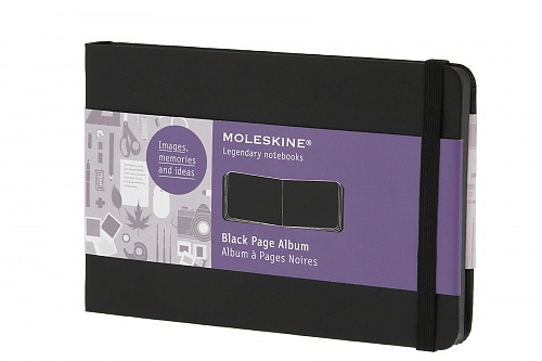 Album Moleskine A4(21x30cm) czarny twarda oprawa (Black Page Album Moleskine)