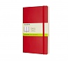 Notatnik Moleskine L(13x21cm) czysty czerwony miękka oprawa (Moleskine Plain Notebook Large Scarlet Red) Notatnik Moleskine L(13x21cm) czysty czerwony miękka oprawa (Moleskine Plain Notebook Large Scarlet Red)
