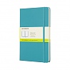 Notatnik Moleskine L(13x21cm) czysty morski twarda oprawa (Moleskine Plain Notebook Large Reef Blue) Notatnik Moleskine L(13x21cm) czysty morski twarda oprawa (Moleskine Plain Notebook Large Reef Blue)