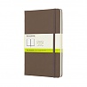 Notatnik Moleskine L(13x21cm) czysty brązowy twarda oprawa (Moleskine Plain Notebook Large Earth Brown) Notatnik Moleskine L(13x21cm) czysty brązowy twarda oprawa (Moleskine Plain Notebook Large Earth Brown)
