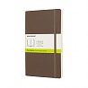 Notatnik Moleskine L(13x21cm) czysty brązowy miękka oprawa (Moleskine Plain Notebook Large Earth Brown) Notatnik Moleskine L(13x21cm) czysty brązowy miękka oprawa (Moleskine Plain Notebook Large Earth Brown)
