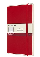 Notatnik Inteligentny Moleskine Paper Tablet L duży (13x21 cm) W Linie Czerwony Twarda Oprawa (Moleskine Smart Writing Paper Tablet L Ruled Red Hard Cover) - 8053853603876