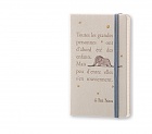 Kalendarz-terminarz książkowy Moleskine \"Mały Książę\" mały [9x14 cm] tygodniowy 2017 szara, twarda oprawa (Moleskine Weekly Diary/Planner \"Le petit prince\" 2017 Pocket Hard Cover)