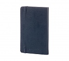 Notatnik Moleskine P Kieszonkowy (9x14 cm) w Linie Szafirowy/Granatowy Twarda oprawa (Moleskine Ruled Notebook Pocket Hard Sapphire Blue) - 8051272893564