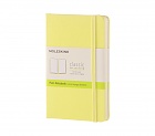 Notatnik Moleskine P kieszonkowy (9x14 cm) Czysty Cytrynowy Twarda oprawa (Moleskine Plain Notebook Pocket Hard Citron Yellow) - 8051272893670