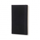 Notatnik Profesjonalny Moleskine PRO L duży (13x21 cm) Czarny Miękka Oprawa (Moleskine Professional Notebook Black Soft Cover) - 8051272891348