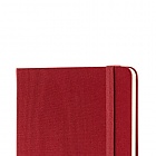 Notes Moleskine średni M [11,5x18 cm] Two-Go Czysty / w Linie Żurawinowa Czerwień Twarda Oprawa (Moleskine Two-Go Notebook Medium Ruled-Plain Cranberry Red Hard Cover) - 8058647620183