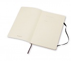 Notatnik Moleskine L duży (13x21cm) Czysty Czarny Miękka oprawa (Moleskine Plain Notebook Large Soft Black) - 9788883707209