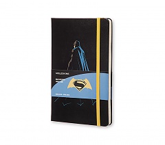 Batman Vs Superman - Notes Moleskine Batman w linię, duży [13x21cm] (Batman Vs Superman Limited Edition Notebook Large Ruled Hard Black (Batman))