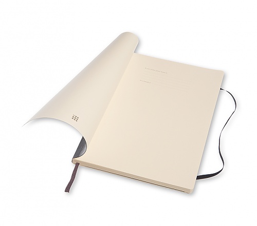 Notatnik Moleskine Workbook PRO A4(21x30cm) w kratkę czarny miękka oprawa (Moleskine Workbook PRO Notebook Squared Black A4 Soft Cover)