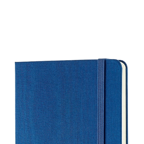 Notes Moleskine średni M [11,5x18 cm] Two-Go Czysty / w Linie Niebieski Lapis Twarda oprawa (Moleskine Two-Go Notebook Medium Ruled-Plain Lapis Blue Hard Cover) - 8058647620176