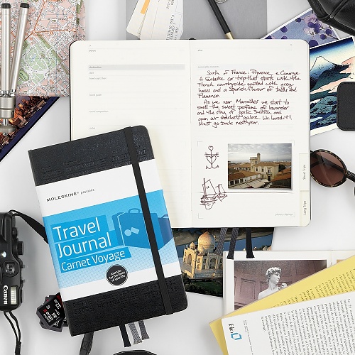 Notes-terminarz Moleskine dla podróżników (Moleskine Passion Travel Journal)