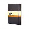 Notatnik Moleskine XL(19x25cm) w linię czarny miękka oprawa (Moleskine Ruled Notebook Extra Large Black) Notatnik Moleskine XL(19x25cm) w linię czarny miękka oprawa (Moleskine Ruled Notebook Extra Large Black)