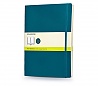 Notatnik Moleskine XL(19x25cm) czysty morski ciemny miękka oprawa (Moleskine Plain Notebook Extra Large Reef Blue) Notatnik Moleskine XL(19x25cm) czysty morski ciemny miękka oprawa (Moleskine Plain Notebook Extra Large Reef Blue)