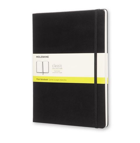 Notatnik Moleskine XL(19x25cm) czysty czarny twarda oprawa (Moleskine Plain Notebook Extra Large Black) Notatnik Moleskine XL(19x25cm) czysty czarny twarda oprawa (Moleskine Plain Notebook Extra Large Black)