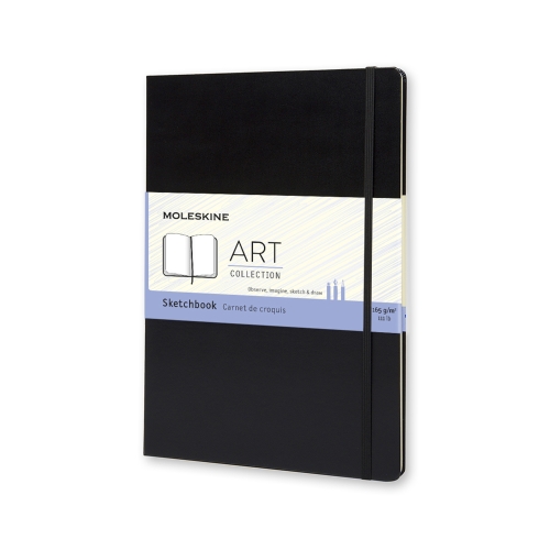 Notatnik Moleskine Sketchbook Szkicownik A4(21x30cm) czarny twarda oprawa (Moleskine Sketchbook A4) Notatnik Moleskine Sketchbook Szkicownik A4(21x30cm) czarny twarda oprawa (Moleskine Sketchbook A4)