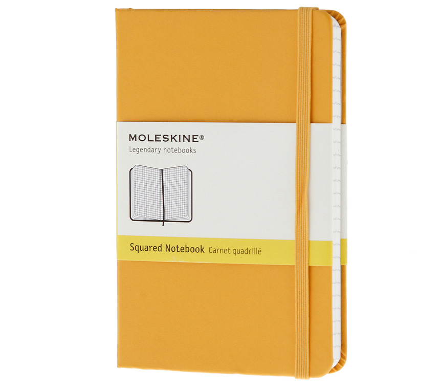 Notatnik Moleskine P(9x14cm) w kratkę żółto-pomarańczowy twarda oprawa (Moleskine Squared Notebook Pocket Orange-Yellow) Notatnik Moleskine P(9x14cm) w kratkę żółto-pomarańczowy twarda oprawa (Moleskine Squared Notebook Pocket Orange-Yellow)