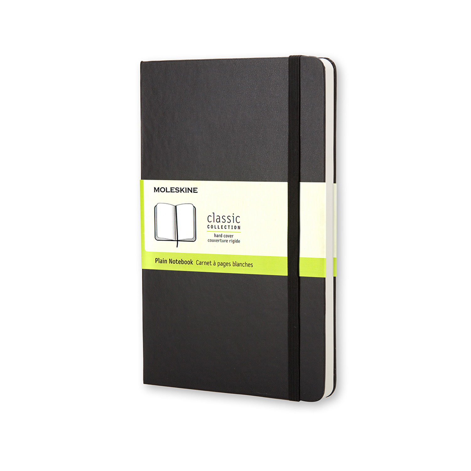 Notatnik Moleskine L(13x21cm) czysty czarny twarda oprawa (Moleskine Plain Notebook Large Black) Notatnik Moleskine L(13x21cm) czysty czarny twarda oprawa (Moleskine Plain Notebook Large Black)