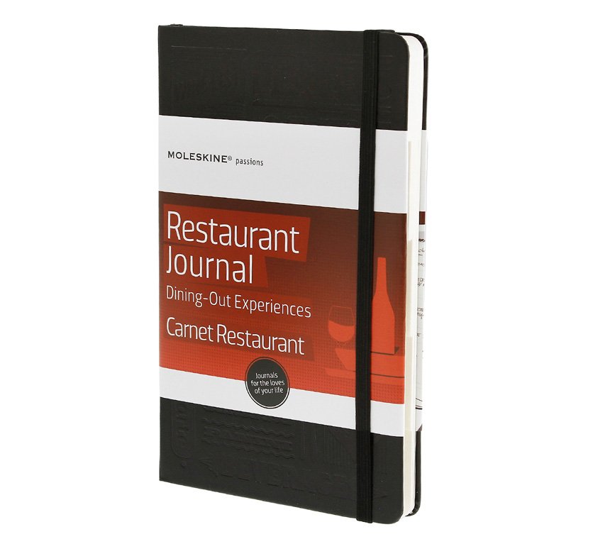 Notes-terminarz Moleskine dla jedzących na mieście, Restauracje (Moleskine Passion Restaurant) Notes-terminarz Moleskine dla jedzących na mieście, Restauracje (Moleskine Passion Restaurant)